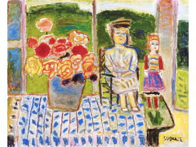 花と人形 花と人形