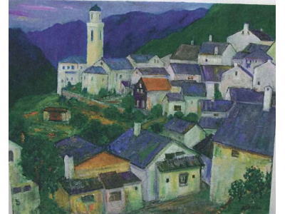 三塩清巳 白い塔のあるソーリオの街 三塩清巳 白い塔のあるソーリオの街