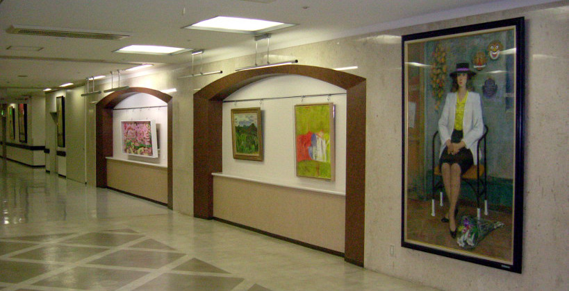 北里大学メディカルセンター「絵のある病院」