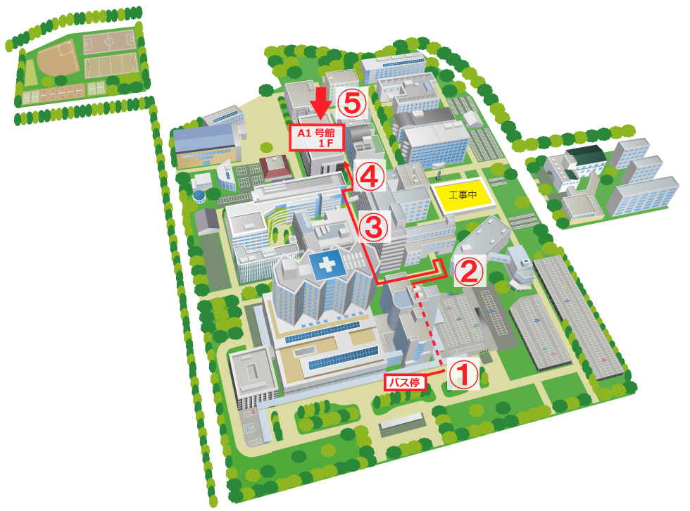 バスでお越しの方(2025年6月) バスでお越しの方(2025年6月)
